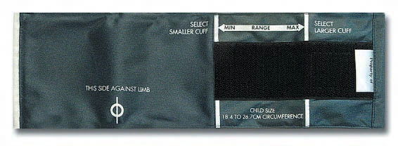 Heavy Duty Nylon Calibrated Cuff — Child (6222)